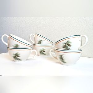 MCM Syracuse China Restaurant Ware, Adirondack Pine, 6 cups